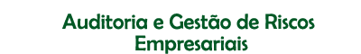 controles internos, auditoria e controles internos, auditoria interna, auditoria e gest�o de riscos empresariais, riscos empresariais, gest�o de riscos